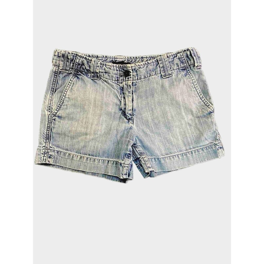 New York & Co. Shorts Womens Size 2 Light Wash Denim Jean Med Rise